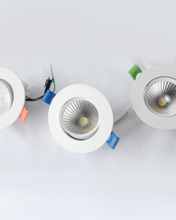 디스 COB LED 매입등 DC타입 3인치 