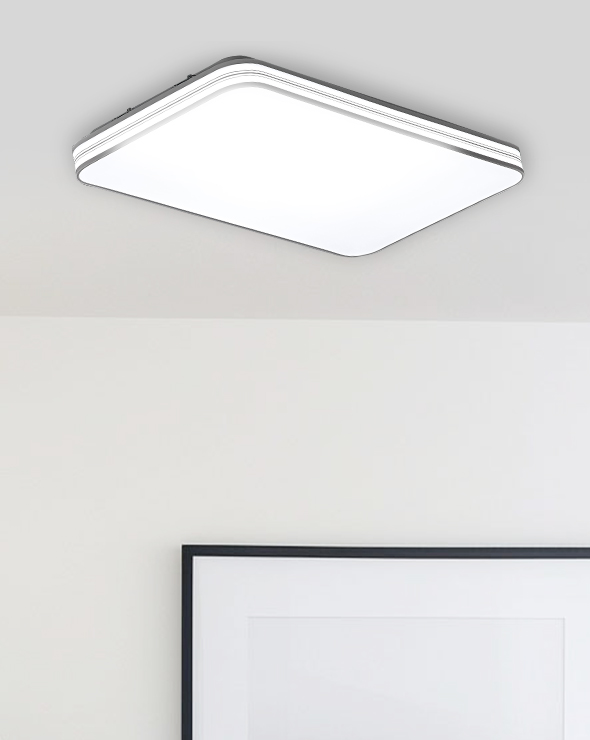 LED 싱글 투라인 거실등 60W