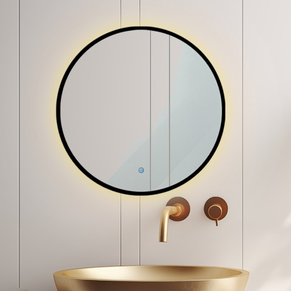  LED  아라 블랙, 블랙 라인  거울조명 35W 2style