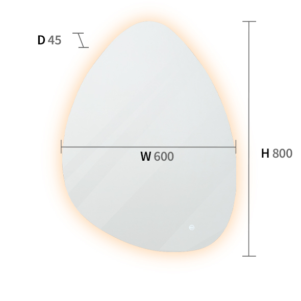  LED 망고 거울조명 30W 
