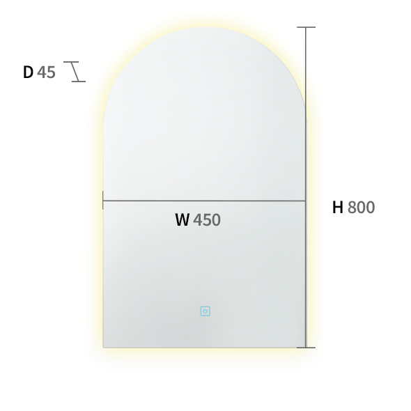 LED 아치 거울조명 30W