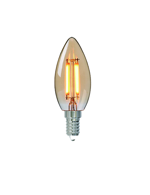 LED 에디슨 전구 촛대구 E14 4W 