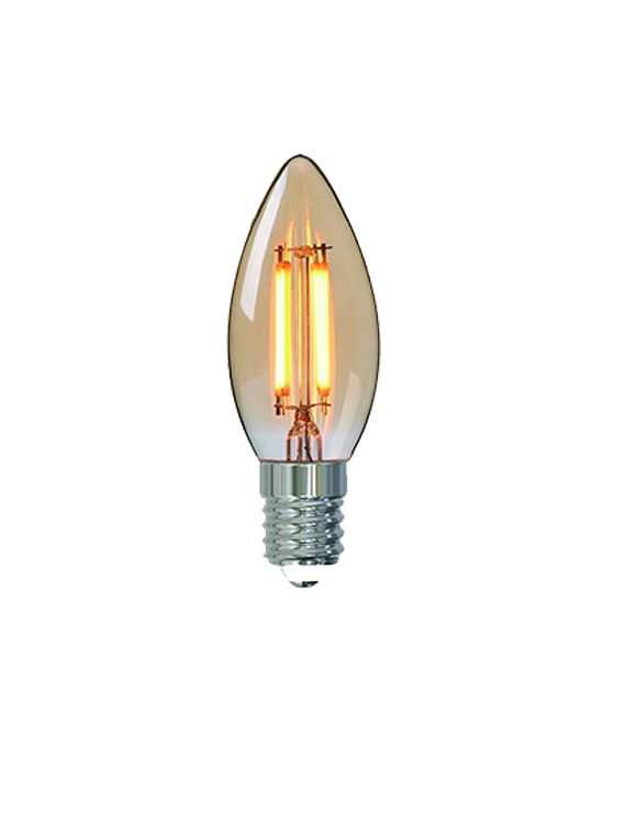 LED 에디슨 전구 촛대구 E26 4W 