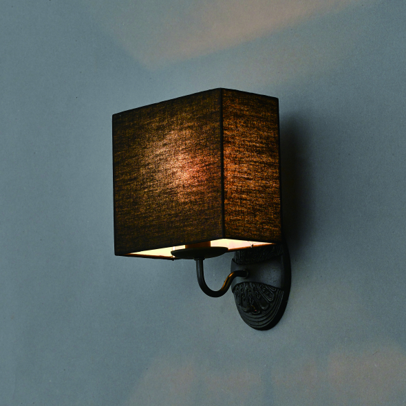 호텔리어 흑색 갓 1등 벽등